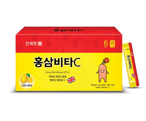 [천제명] 홍삼비타C (분말형) 1.5g * 100포