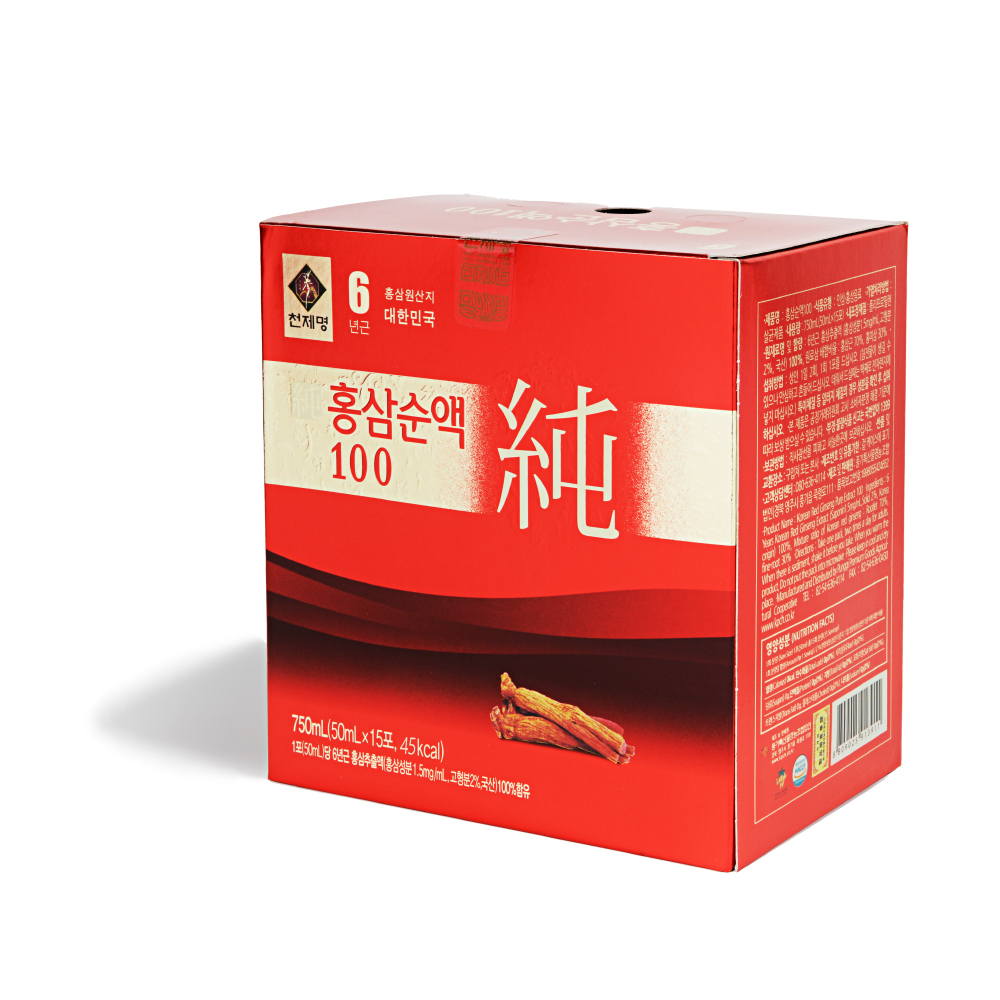 순홍삼순액100 (50ml * 60포) + 쇼핑백